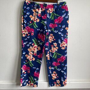 Floral Cropped Pants, Lands End Floral Petite Pants, Chino Pants
